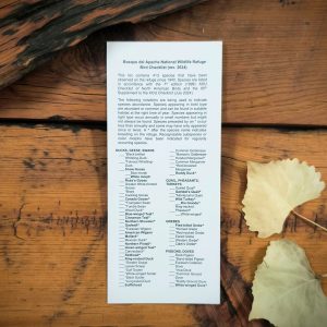 Bosque del Apache National Wildlife Refuge Bird Checklist (rev. 2024)