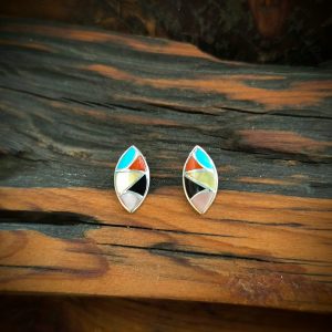Scale Zuni Earrings