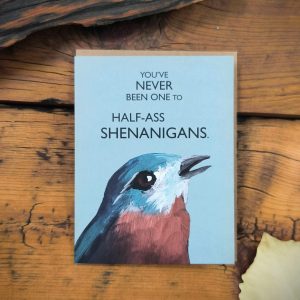 Shenanigans Notecard