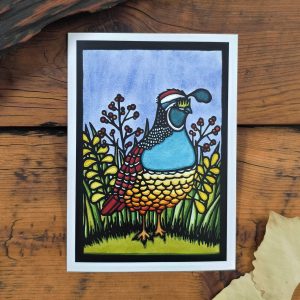 Quail Notecard