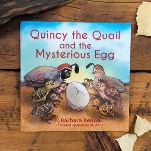 Quincy the Quail and the Mysterious Egg