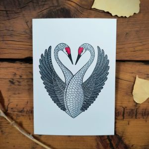 Hidden Heart Notecard