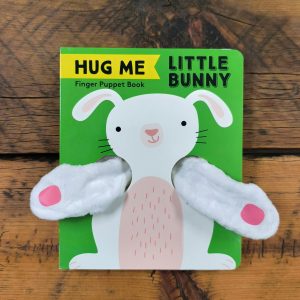 Hug Me Little Bunny finger puppet book