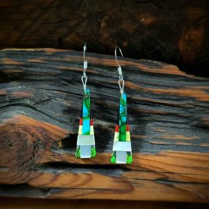 Mixed Stone Santo Domingo Earrings