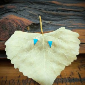 Triangle Turquoise Earrings