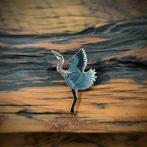 Great Blue Heron Pin