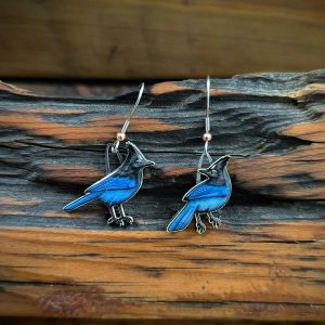 Steller's Jay Earrings